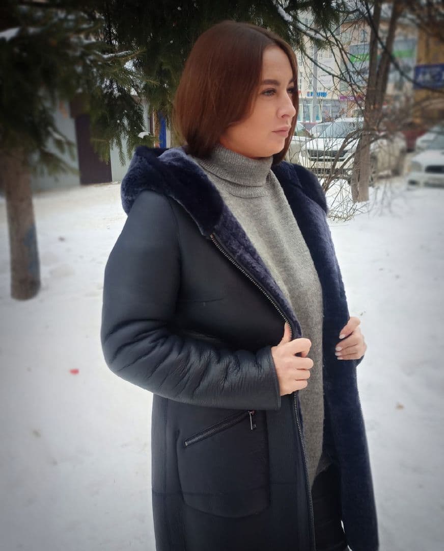 Двухсторонняя дубленка арт. 71009