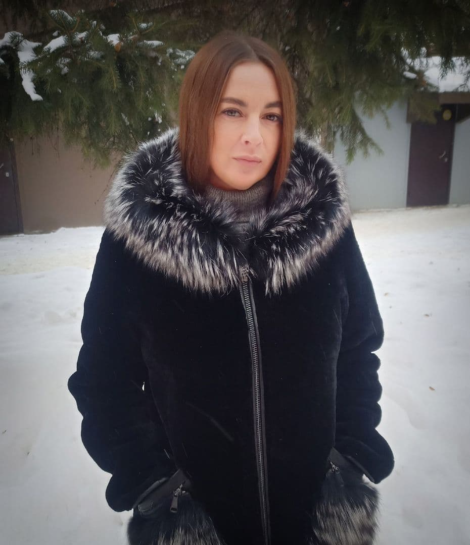 Двухсторонняя дубленка арт. 72007